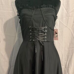 Black Bustier Dress
